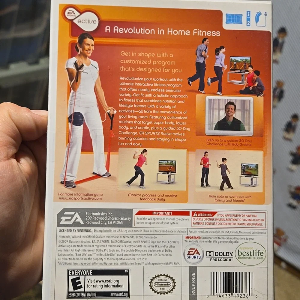 Active Personal Trainer for Wii - White Game Book Case Only